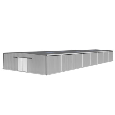 18m(W)X 30m(L-Extendable)X 5m(H) Eave Gutters W/Insulated Sandwich Panel Clad Warehouse