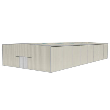 24m(W)X 30m(L-Extendable)X 8m(H) Sandwich Panel Cladding Warehouse