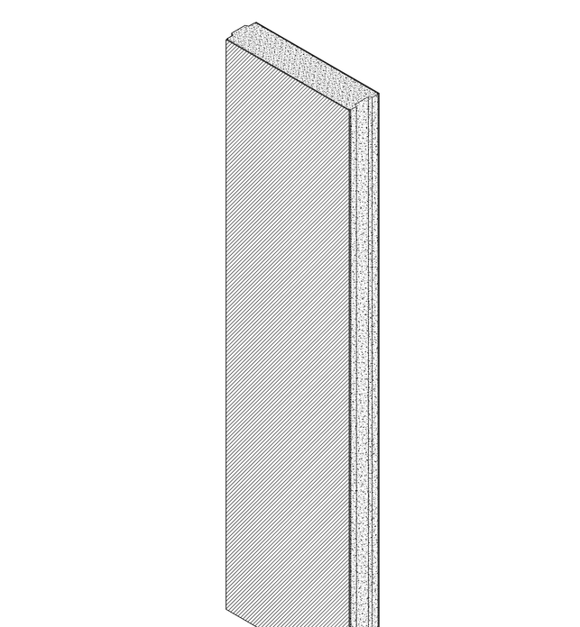 150mm EASYWALL Light Weight Single Panel w/o Fixation Accessories  ( For Internal Walls )