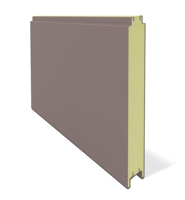 ISO Mineral Wool NonConcealed  Low Ribbed ALUMINIUM  Wall Panel