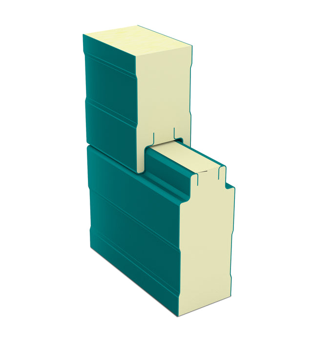ISO PIR NON Concealed Low Rib PPGI Wall Panel