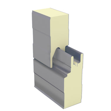 Concealed Wall Panel (PPGI/6m-12mL /50mm-75mm PIR Insulation)