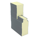 ISO Wall Sandwich Panel (PPGI/6m-12mL /24mm-75mm PIR Insulation)