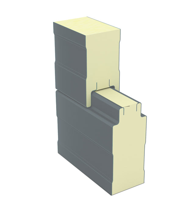 ISO Wall Sandwich Panel (PPGI/6m-12mL /24mm-75mm PIR Insulation)
