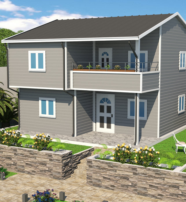 3 BR (103 Sqm) Double Storey Housing W/ Balcony - Type A