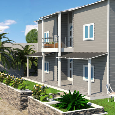 4 BR (158 Sqm) Double Storey Housing W/ Balcony - Type C